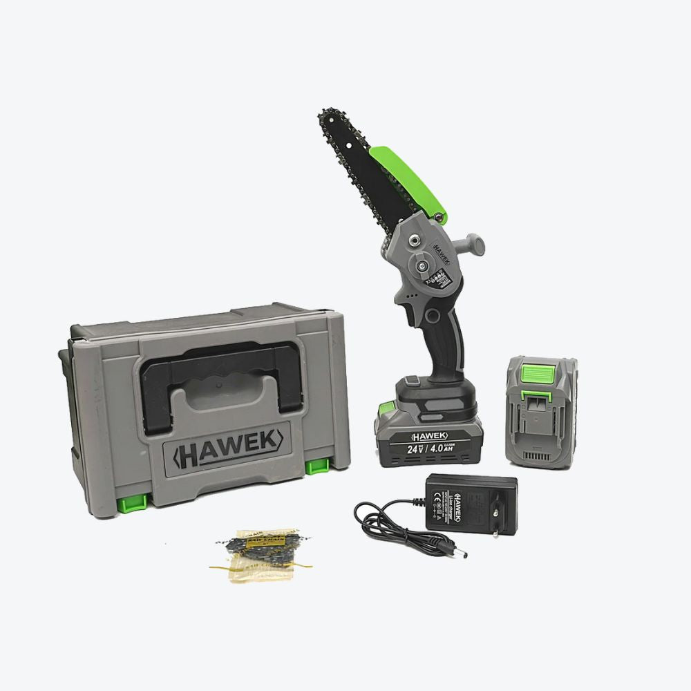 Акумулаторна Резачка с 15см Шина HAWEK 24V 4AH