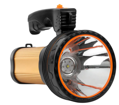 Далекобоен led фенер + челник с две led светлини ang-8101
