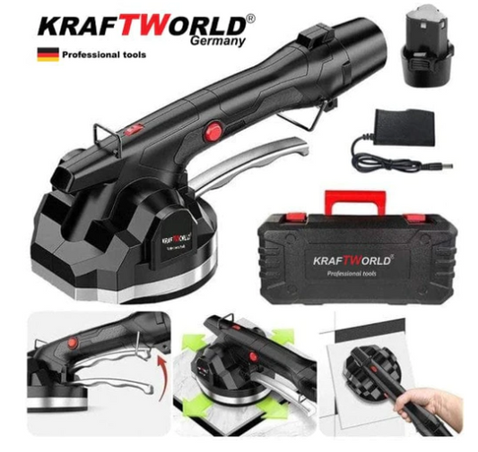Акумулаторна вендуза за плочки kraft world 100кг